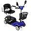 011Electric Scooter With Battery-Blue
