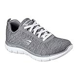 Skechers Women's Flex Appeal 2.0 Gray Sneaker 7.5 W US