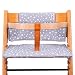 Janabebé Cushion for high Chair Stokke Tripp Trapp (White Star)