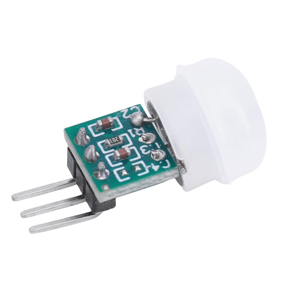 Jdxfeng Ir Pyroelectric Infrared Pir Automatic Detector Module Adjustable Am312 Sensor Motion Sensor Detector Module High Sensitivity Dc 2.7-12V