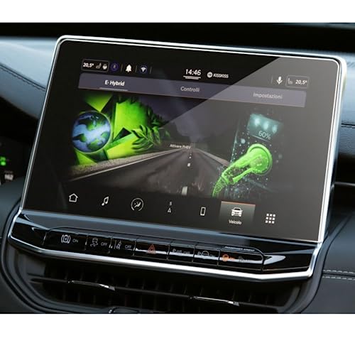 Verre trempé 10,1 pouces anti-rayures pour écran LCD de voiture Jeep Compass 2021 2022 protection