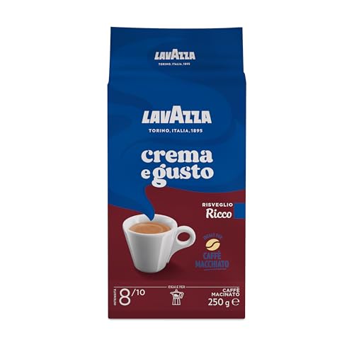Lavazza, Crema e Gusto Ricco, Café Molido Natural,...