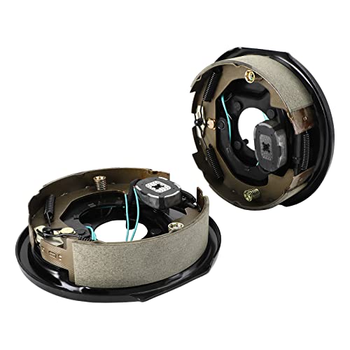 Mad Hornets Electric Trailer Brake Kit For Safe Towing,Electric Trailer Brake Kit -10"-Left And Right Hand Assemblies-3500 Lbs #TOP27