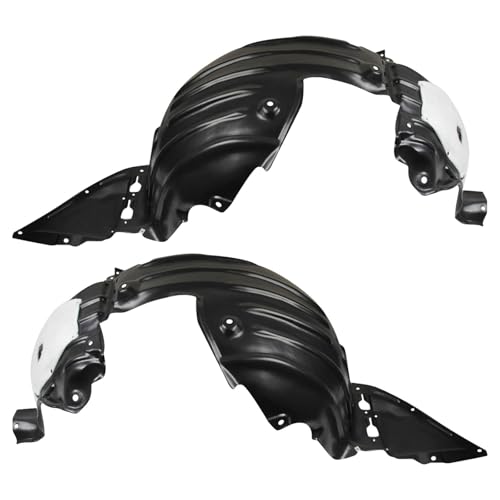 Image of TRQ Front Inner Fender Liner Set Compatible with 2018-2021 Mazda 6 MA1248151 MA1249151