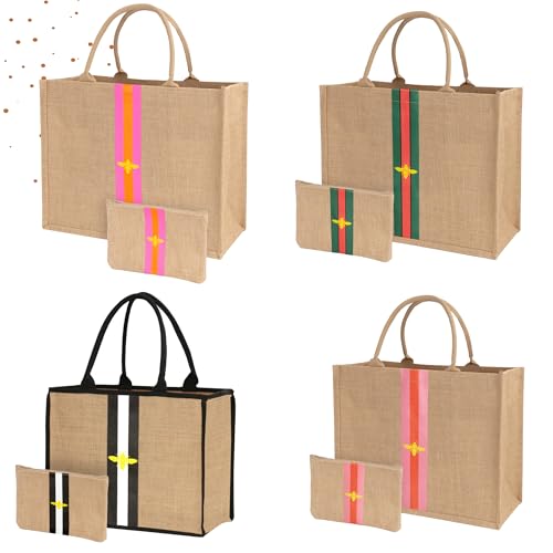 Large Beach Bag Jute Woven Tote3