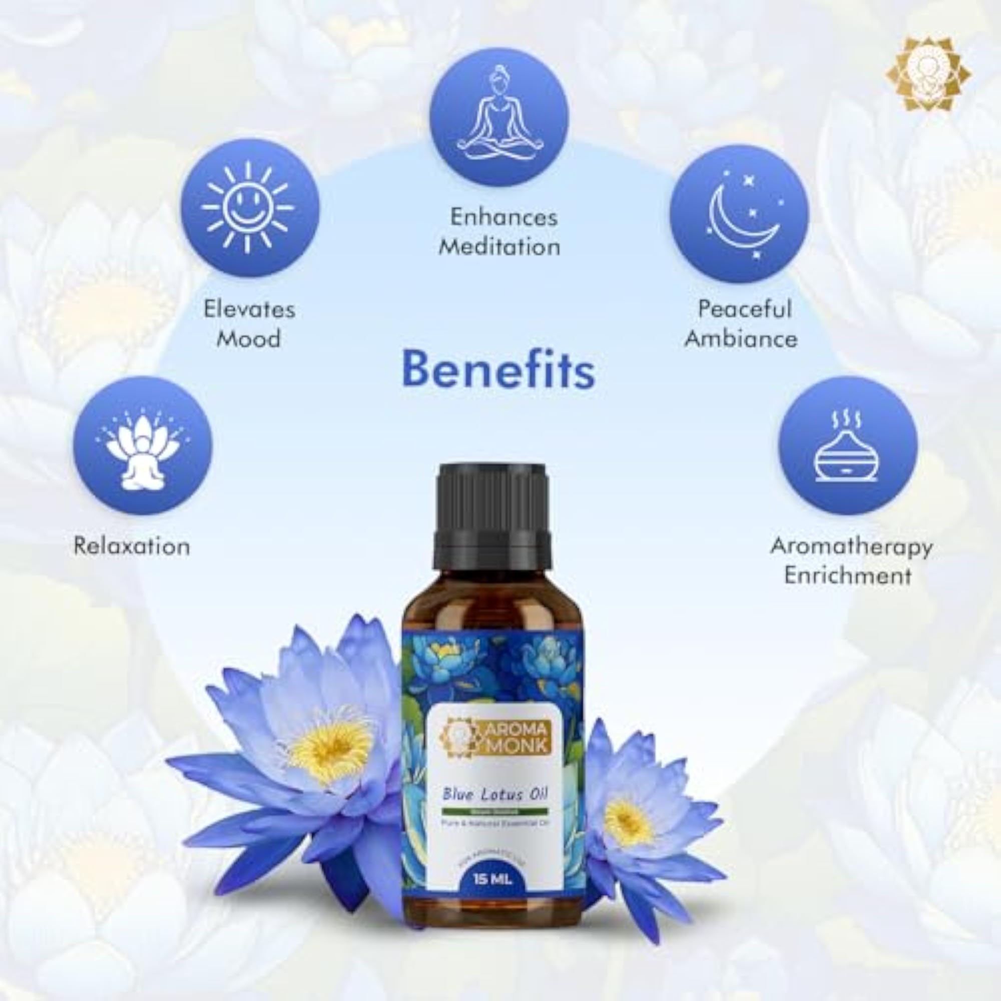 Aroma Monk 100% Pure Lotus Essential Oil
