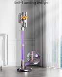 Cordless Vacuum Cleaner 48Kpa/580W/60Min, Rechargeable Wall-Mounted/1.5L Vacuum Cleaners for Home, Anti-Tangle Self-Standing Vacuum with Touch Screen, Upright Vacuums for Pet/Hardwood Floor/Carpet/Car - Image 7