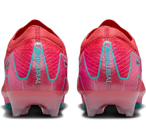 Nike Mercurial Vapor 16 Elite FG Low-Top Soccer Cleats (FQ1457-800, Ember Glow/Aurora Green)3