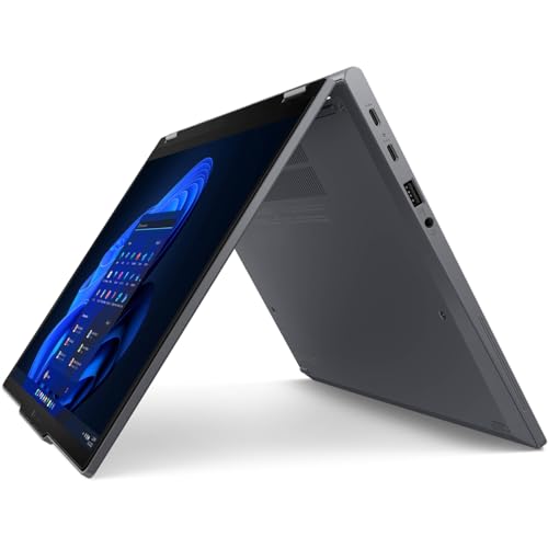 Image of Lenovo ThinkPad X13 Yoga Gen 4 13.3 inch WUXGA 2-in-1 Touchscreen Laptop, Intel Core i7-1365U 1.8GHz, 16GB RAM, 512GB SSD, Windows 11 Pro, Storm Gray