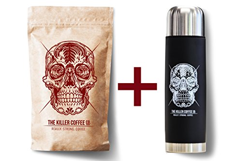 Killer Coffee Co Ground + Killer Flask - Real Strong Coffee - Best coffee bean from Australia