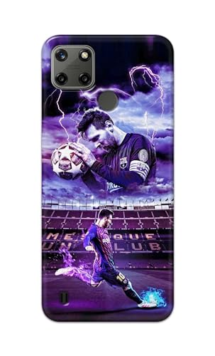 Image of Printed Hard Back Cover Case for Realme C21Y | Realme C25Y Back Cover (Famous Football Player) -1111