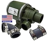 Luraco Discharge Pump Drain Pump for Pedicure Spa Basins, Green, 1 Count