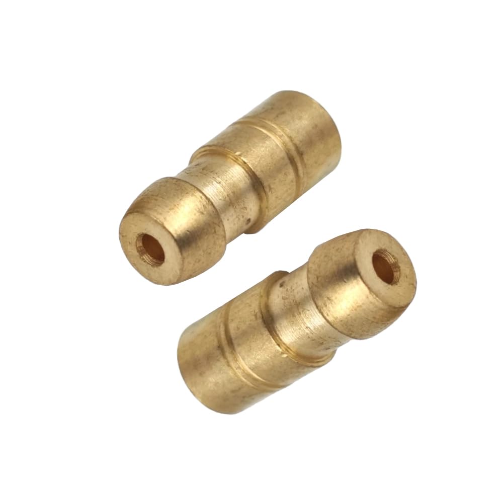 Kafton Brass Bullet Crimp Wire Connector Classic Car Motorcycle Cable Terminals 2.0Mm2 - Pack Of 25