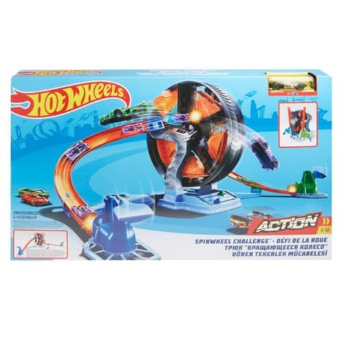 Image of Hot Wheels Spin wheel Challenge Play Set