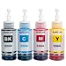 Produktbild LAIPENG 664 Tinte Kompatibel für Epson ET-2500 ET-2550 ET-2600 ET-2650 ET- 3600 ET-4500 ET-4550 ET-14000 ET-15000 ET-16500 L100 L110 L200 L210 L350 L355 L365 L455 L550 L555 L1300 Drucker (BK/C/M/Y)
