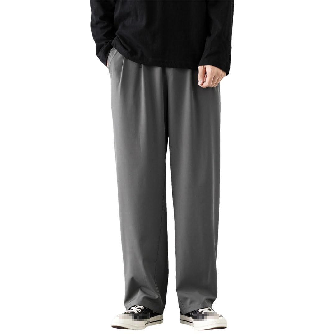 Vogrtcc Pantaloni A Gamba Larga da Uomo Pantaloni Casual da Jogging con Elastico in Vita