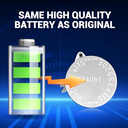Batería recargable 3023.24H para reloj Seiko miniatura 4