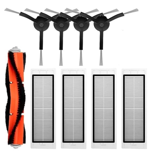 Xiaomi Roborock S5 S6 �V���[�Y HEPA �t�B���^�[ ���b�v �N���X �u���V �Z�b�g�ɑΉ�(A9)