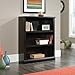Sauder 3 Tier Book Shelf Wooden Bookcase Multipurpose Bookshelf for Home Office, Living Room, in Estate Black