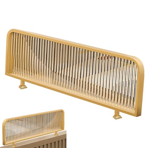 Table Divider, Striped Glass Screen Commercial Privacy Panels, Low Fence