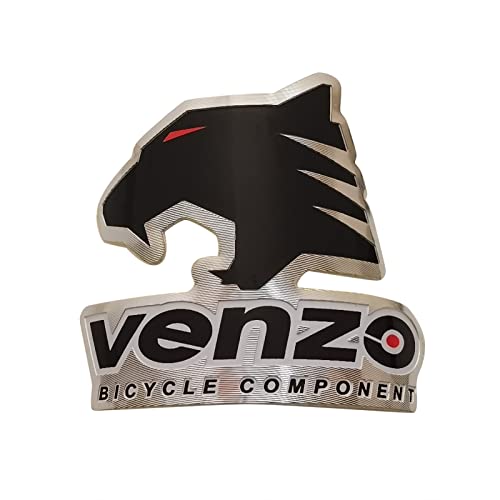 Gepinke for Mountain Bike Head Badge Decals Stickers BMX Foldable Bike Frame Sticker (Venzo)
