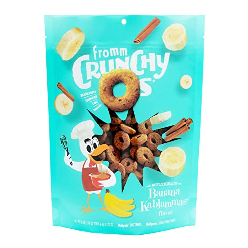 Fromm Crunchy Os Banana Kablammas Dog Treats - Premium Crunchy