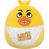 Squishmallows Original Five Nights at Freddy’s 10in Classic Chica - Ultrasoft Official Jazwares Plush