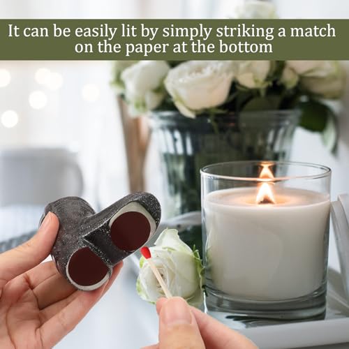 Cowboy Boot Match Holder, Cute Ceramic Boots Match Holder Match Matchstick Storage Jar with Striker Matchstick Boot for Candle Ceramic Boot Match Holder for Kitchen Bathroom Interior Decoration(black) - Cosy Home Interiors Cowboy Boot Match Holder, Cute Ceramic Boots Match Holder Match Matchstick Storage Jar with Striker Matchstick Boot for Candle Ceramic Boot Match Holder for Kitchen Bathroom Interior Decoration(black) - Image 3