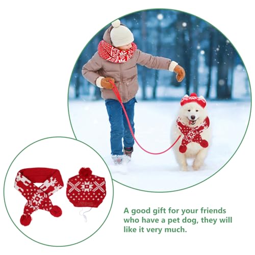 Disfraz Navidad para Perro con Sombrero y Bufanda miniatura 7
