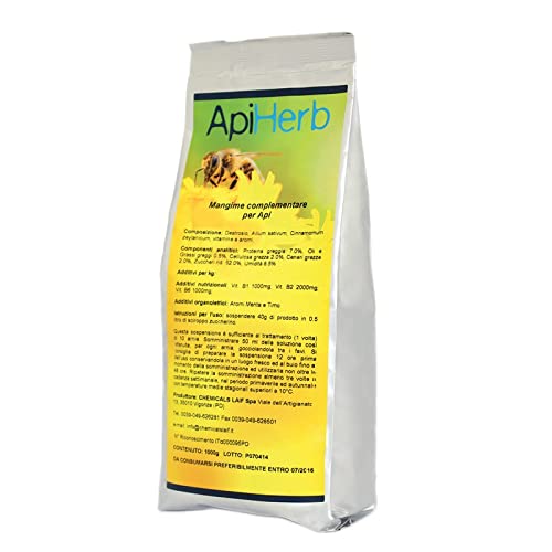 APIHERB 500 g - mangime complementare per Famiglie di API