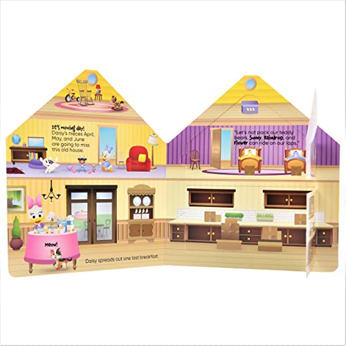 Disney Growing Up Stories With Daisy Moving Day! Interactive Lift-The-Flap Board Book - Pi Kids #TOP4