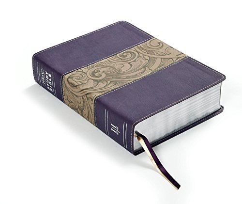 Holman Study Bible: NKJV Edition, Eggplant/Tan LeatherTouch Indexed - Thumbnail 5
