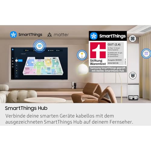 Samsung Crystal UHD 4K DU8579 Fernseher 75 Zoll, TV mit Dynamic Crystal Color, 4K Upscaling, AirSlim Design, Smart TV, GU75DU8579UXZG, Deutsches Modell Samsung Crystal UHD 4K DU8579 Fernseher 75 Zoll, TV mit Dynamic Crystal Color, 4K Upscaling, AirSlim Design, Smart TV, GU75DU8579UXZG, Deutsches Modell