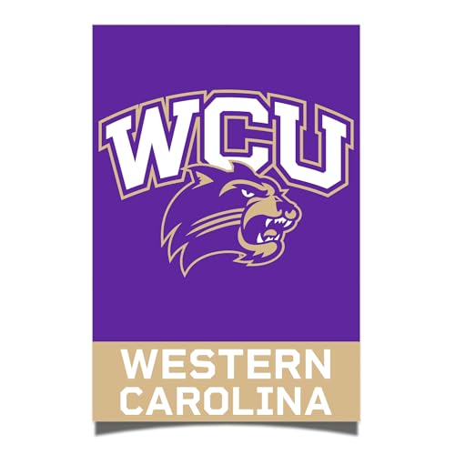 Desert Cactus Western Carolina University Poster WCU Catamounts 11 x 17 Inch Room Office Décor Decoration Official Fan Gear (11x17 inch,Version 1A)