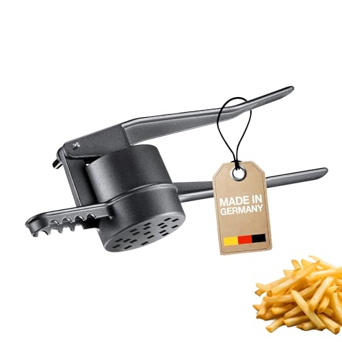 Westmark Pressa per Patatine Fritte Black Edition, Pressa per churro, pressa per patate con speciale rivestimento antiscivolo, Per patate, churros e patatine fritte, Antracite, 41 cm
