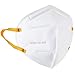 Produktbild RoxTop KN95 Antiviren-Staubmaske mit Ventilfilter 99% Bakterien und Staub Gesichtsmaske Atemschutzmasken Wiederverwendbare PM2.5 Unisex Anti-Infektions-Atemschutzmaske, Qualität wie N95 (blau) (5PCS)