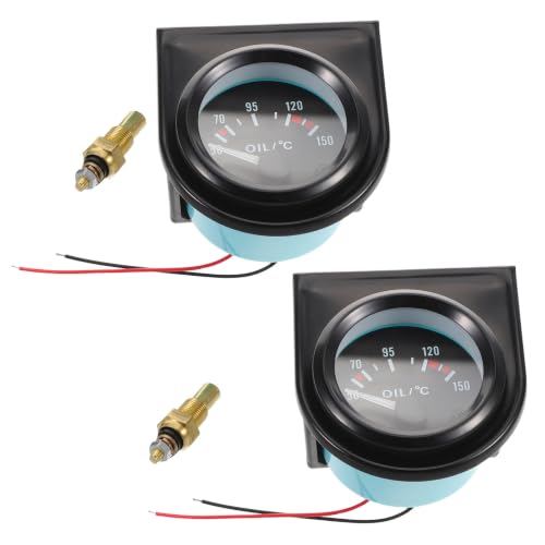 Medidor de temperatura de aceite de respuesta rápida 12v para automóvil y tablero deportivo