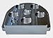 ToolHead for Dillon XL 650 and XL 750 CNC Machined Billet Aluminum Tool Head Made in USA (Orange)
