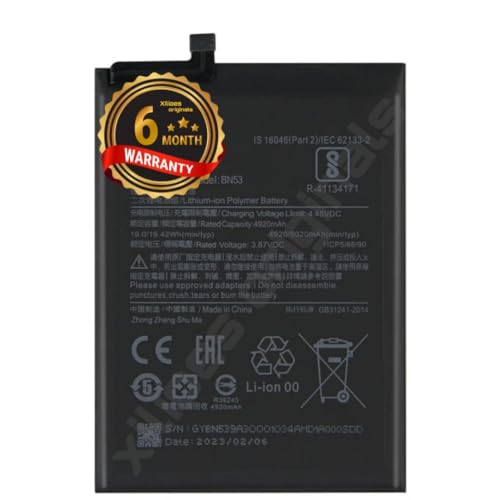 Image of BN53 Battery for Redmi Note 9 pro M2003J6B2G Battery with 6 Month Warranty **(B66)