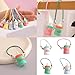 Fashionable Miniature Dollhouses Accessory Keychain Charm Pendant Portable Bottle Accessory for Girls Collection Resin Water