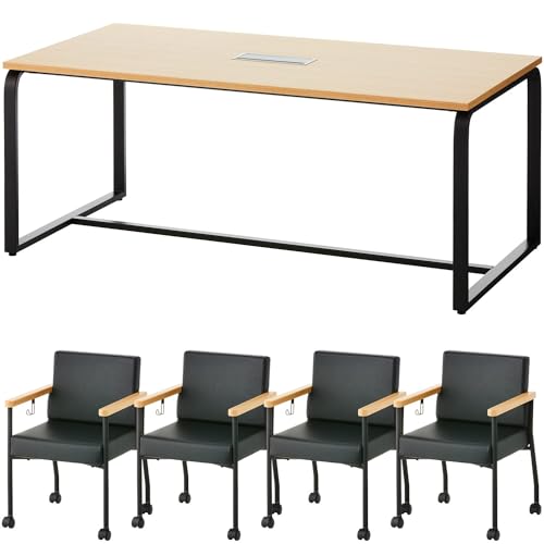 ItBXR @ll ~[eBOe[uZbg 4lp eBI 1800×900 i` U[`FA \tBfBA ubN 4rZbg MTS1890-HB-SOP-4-BK-NA