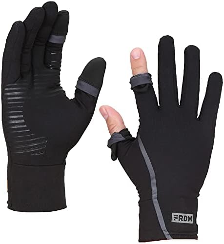 FRDM Vigor Lightweight Liner Gloves Touchscreen Hiking Running Fishing Photography Outdoor Activities, for Men & Women