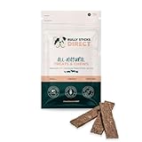BULLY STICKS DIRECT Premium Goose (Geese) Meat Dog Treats, Protein-Rich Strips, Novel Protein for All Dogs, No Fillers or Preservatives, 25 Pack