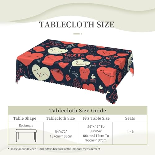 Nappe rectangulaire imperméable et résistante à l'huile pour table de cuisine - 6