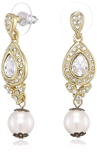 Estele 24 Kt Gold Plated Diamond Bling Dangle Earrings For Girls (B08D7N8VRB) Amazon Price History, Amazon Price Tracker