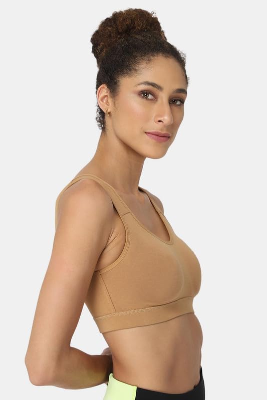 Image of Intimacy Active Sports Bra for Women Medium Coverage, Non-Wired, Non-Padded, Seamless, Stretchable Comfortable Support Activewear for Women