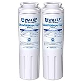Waterspecialist UKF8001 Water Filter, Replacement for EveryDrop Filter 4, Whirlpool EDR4RXD1, 4396395, Wrx735sdbm00, Mfi2570fez Msd2651heb, Krfc300ess01, 469006, Pack of 2
