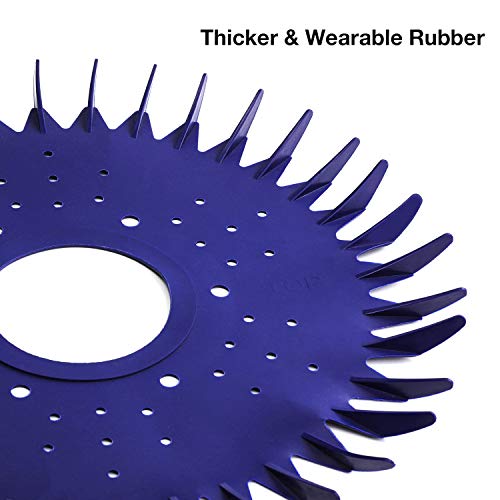 Funmit Pool Cleaner Finned Seal Disc Skirt Replacement Part For Zo-Diac Baracuda G2 G3 G4 Pool Cleaner W70329 W83277 W70464 (1 Pack) #TOP2