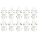 Produktbild ahomi 10pcs T5 B8.5D LED Auto Licht Auto Armaturenbrett Instrument Glühbirnen (Weiß)
