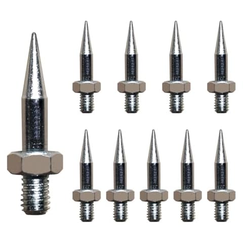 10 Pieces Replacement Pins for Moisture Meter M3-P0.5 Pin Thread Moisture Meter Accesorries Cover